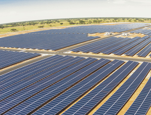 Parc solaire de 50 MW en Roumanie