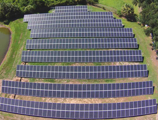 Système 300KW dans le parc des Philippines