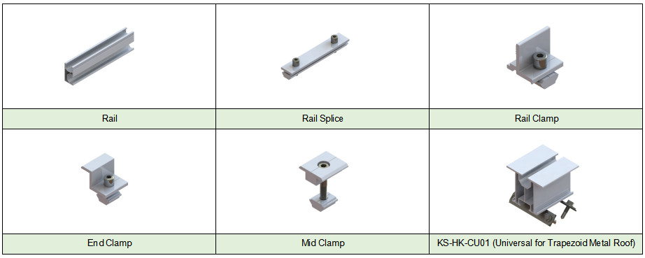 clamp metal roof 