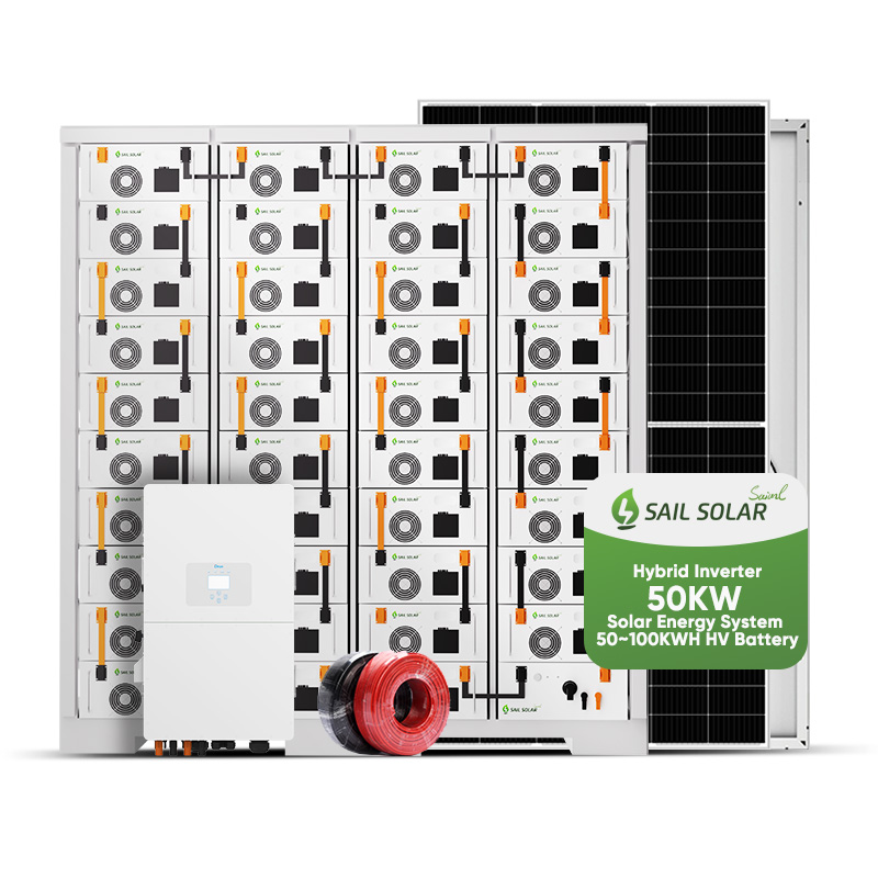 Pour les centres commerciaux, le système solaire marche/arrêt de 50 kW prend en charge la connexion parallèle