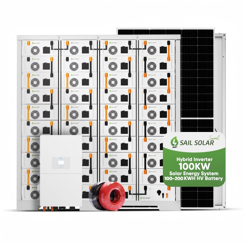 Solutions de systèmes solaires à grille hybride solaire de SAIL SOLAR pour les secteurs industriel et commercial