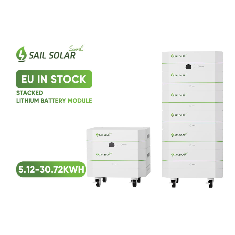 Batterie lithium empilable SAIL SOLAR 51,2 V 100 Ah / 200 Ah / 300 Ah / 400 Ah / 500 Ah / 600 Ah