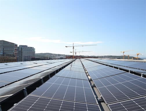 Système solaire de 700 kW en Norvège